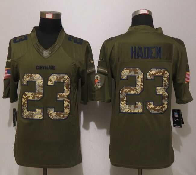 Nike Limited Cleveland Browns #23 Haden Green Salute To Service Jerseys,We sell and wholesale Nike Limited Cleveland Browns #23 Haden Green Salute To Service Jerseys on line form chian!
