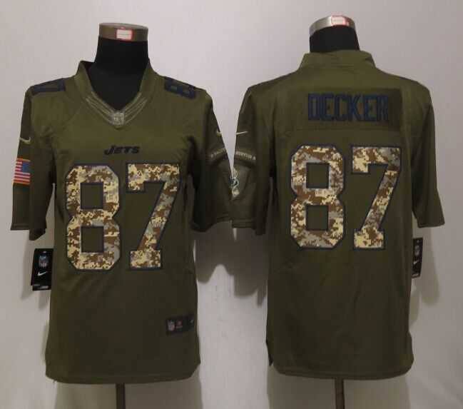 Nike Limited New York Jets #87 Decker Green Salute To Service Jerseys,We sell and wholesale Nike Limited New York Jets #87 Decker Green Salute To Service Jerseys on line form chian!