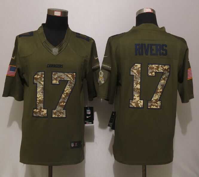 Nike Limited San Diego Chargers #17 Rivers Green Salute To Service Jerseys,We sell and wholesale Nike Limited San Diego Chargers #17 Rivers Green Salute To Service Jerseys on line form chian!