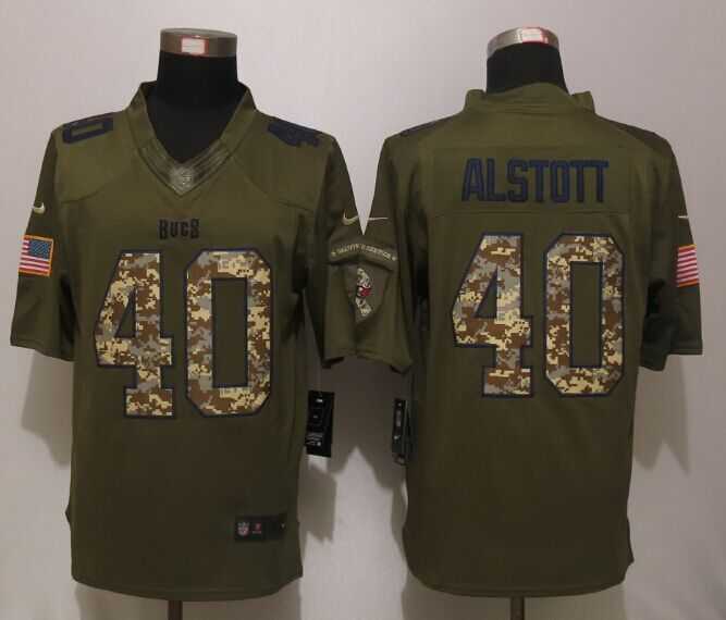 Nike Limited Tampa Bay Buccaneers #40 Alstott Green Salute To Service Jerseys,We sell and wholesale Nike Limited Tampa Bay Buccaneers #40 Alstott Green Salute To Service Jerseys on line form chian!