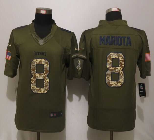 Nike Limited Tennessee Titans #8 Marcus Mariota Green Salute To Service Jerseys,We sell and wholesale Nike Limited Tennessee Titans #8 Marcus Mariota Green Salute To Service Jerseys on line form chian!