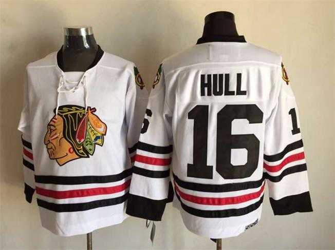 Chicago Blackhawks #16 Bobby Hull White Throwback CCM New Jerseys,We sell and wholesale Chicago Blackhawks #16 Bobby Hull White Throwback CCM New Jerseys on line form chian!
