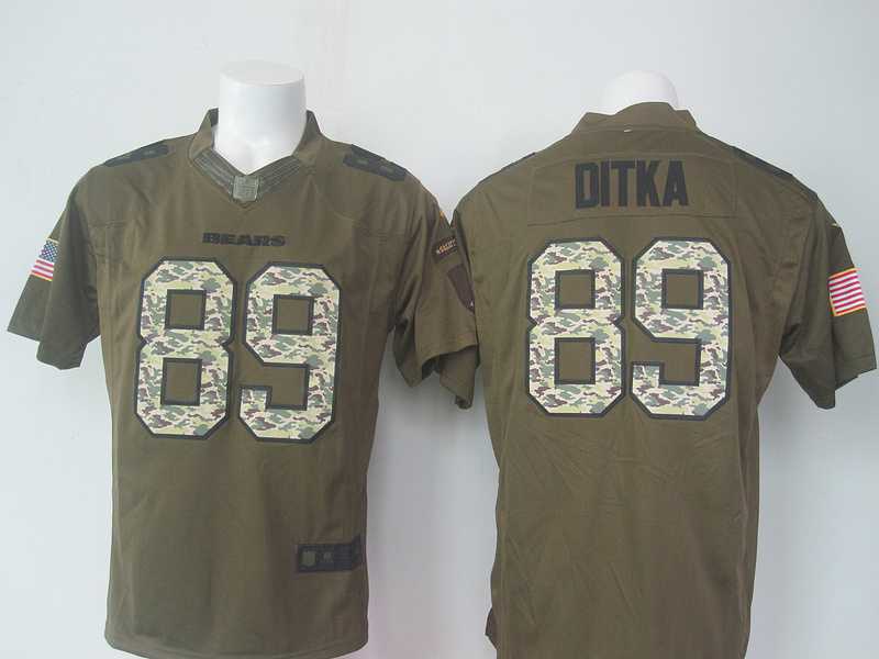 Nike Limited Chicago Bears #89 Mike Ditka Salute To Service Green Jerseys,We sell and wholesale Nike Limited Chicago Bears #89 Mike Ditka Salute To Service Green Jerseys on line form chian!