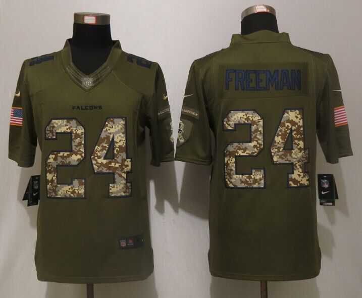 Nike Limited Atlanta Falcons #24 Freeman Green Salute To Service Jerseys,We sell and wholesale Nike Limited Atlanta Falcons #24 Freeman Green Salute To Service Jerseys on line form chian!