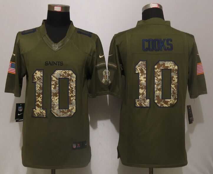 Nike Limited New Orleans Saints #10 Cooks Green Salute To Service Jerseys,We sell and wholesale Nike Limited New Orleans Saints #10 Cooks Green Salute To Service Jerseys on line form chian!