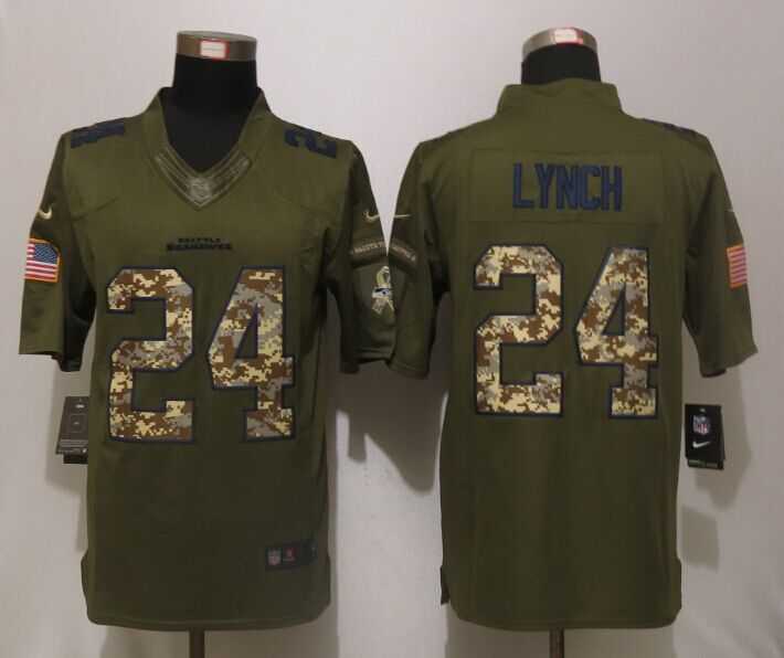 Nike Limited Seattle Seahawks #24 Lynch Green Salute To Service Jerseys,We sell and wholesale Nike Limited Seattle Seahawks #24 Lynch Green Salute To Service Jerseys on line form chian!