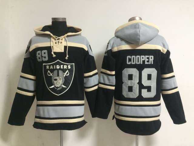 Oakland Raiders #89 Cooper Black Stitched Hoodie,We sell and wholesale Oakland Raiders #89 Cooper Black Stitched Hoodie on line form chian!
