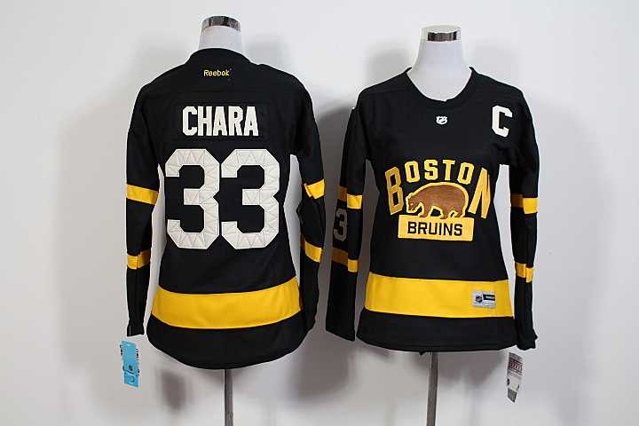Womens Boston Bruins #33 Zdeno Chara 2015 Stadium Series Black Jerseys,We sell and wholesale Womens Boston Bruins #33 Zdeno Chara 2015 Stadium Series Black Jerseys on line form chian!