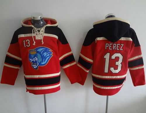 Kansas City Royals #13 Salvador Perez Red Sawyer Hooded Sweatshirt MLB Hoodie,We sell and wholesale Kansas City Royals #13 Salvador Perez Red Sawyer Hooded Sweatshirt MLB Hoodie on line form chian!