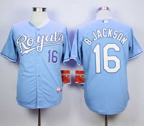 Kansas City Royals #16 Bo Jackson Light Blue 1985 Turn Back The Clock Stitched MLB Jerseys,We sell and wholesale Kansas City Royals #16 Bo Jackson Light Blue 1985 Turn Back The Clock Stitched MLB Jerseys on line form chian!