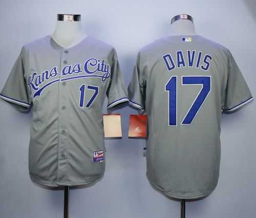 Kansas City Royals #17 Wade Davis Gray Cool Base Stitched MLB Jerseys,We sell and wholesale Kansas City Royals #17 Wade Davis Gray Cool Base Stitched MLB Jerseys on line form chian!
