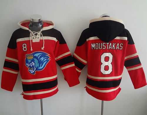 Kansas City Royals #8 Mike Moustakas Red Sawyer Hooded Sweatshirt MLB Hoodie,We sell and wholesale Kansas City Royals #8 Mike Moustakas Red Sawyer Hooded Sweatshirt MLB Hoodie on line form chian!