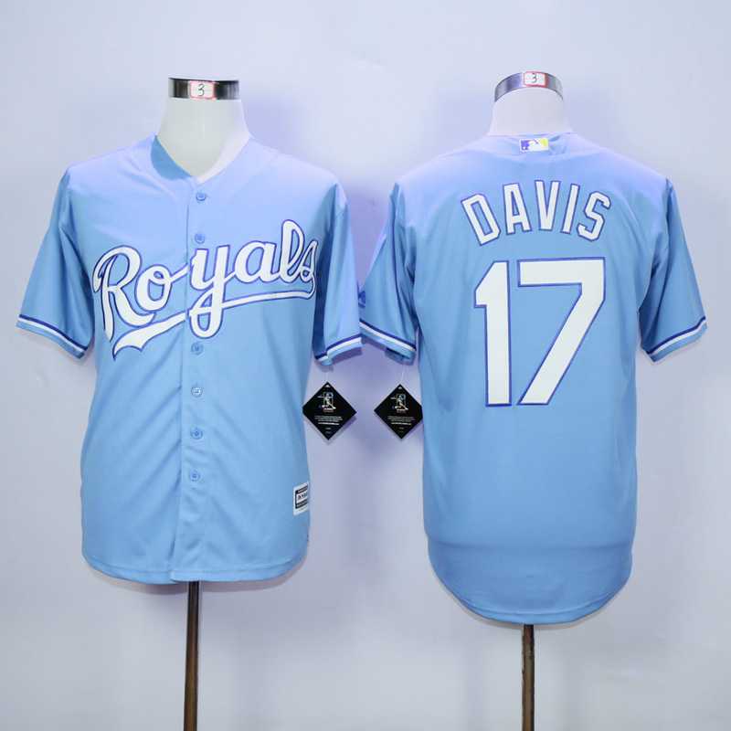 Majestic Kansas City Royals #17 Wade Davis Light Blue MLB Stitched Jerseys,We sell and wholesale Majestic Kansas City Royals #17 Wade Davis Light Blue MLB Stitched Jerseys on line form chian!