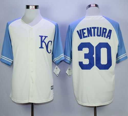 Majestic Kansas City Royals #30 Yordano Ventura Cream Exclusive Vintage Stitched MLB Jerseys,We sell and wholesale Majestic Kansas City Royals #30 Yordano Ventura Cream Exclusive Vintage Stitched MLB Jerseys on line form chian!