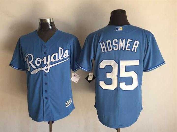 Majestic Kansas City Royals #35 Hosmer Blue 2015 MLB Stitched Jerseys,We sell and wholesale Majestic Kansas City Royals #35 Hosmer Blue 2015 MLB Stitched Jerseys on line form chian!