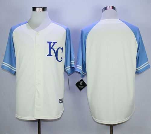 Majestic Kansas City Royals Blank Cream Exclusive Vintage Stitched MLB Jerseys,We sell and wholesale Majestic Kansas City Royals Blank Cream Exclusive Vintage Stitched MLB Jerseys on line form chian!