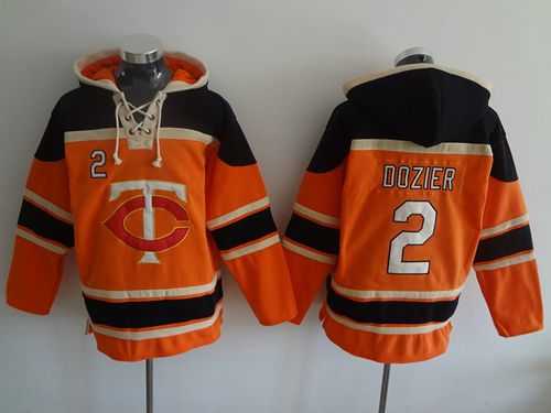 Minnesota Twins #2 Brian Dozier Orange Sawyer Hooded Sweatshirt MLB Hoodie,We sell and wholesale Minnesota Twins #2 Brian Dozier Orange Sawyer Hooded Sweatshirt MLB Hoodie on line form chian!