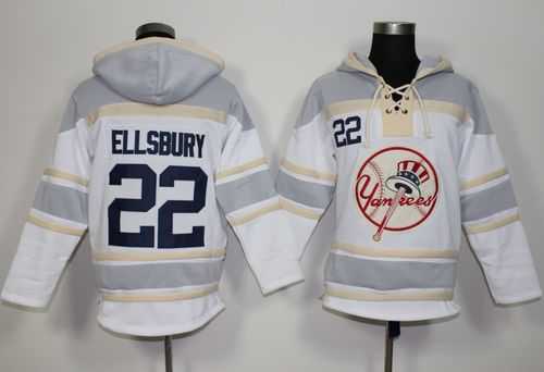 New York Yankees #22 Jacoby Ellsbury White Sawyer Hooded Sweatshirt MLB Hoodie,We sell and wholesale New York Yankees #22 Jacoby Ellsbury White Sawyer Hooded Sweatshirt MLB Hoodie on line form chian!