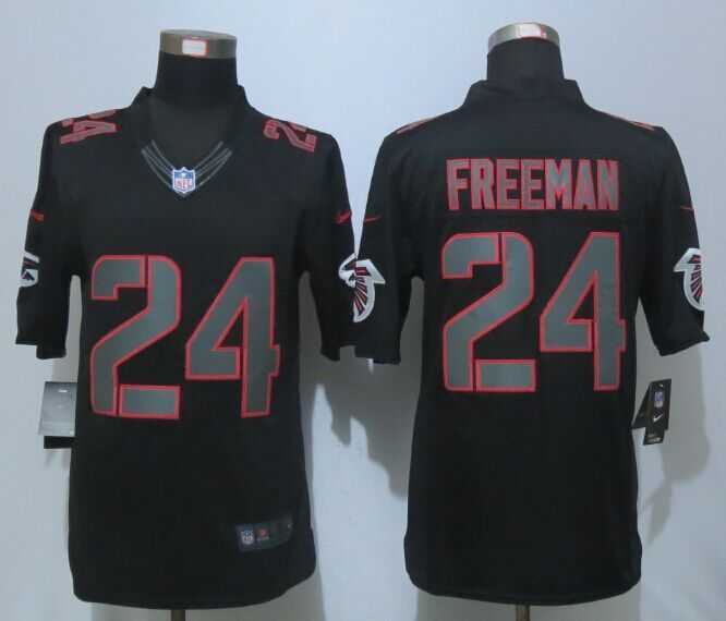 Nike Limited Atlanta Falcons #24 Freeman Impact Black Jerseys,We sell and wholesale Nike Limited Atlanta Falcons #24 Freeman Impact Black Jerseys on line form chian!