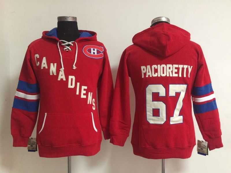 Womens Montreal Canadiens #67 Max Pacioretty Red Stitched Hoodie,We sell and wholesale Womens Montreal Canadiens #67 Max Pacioretty Red Stitched Hoodie on line form chian!