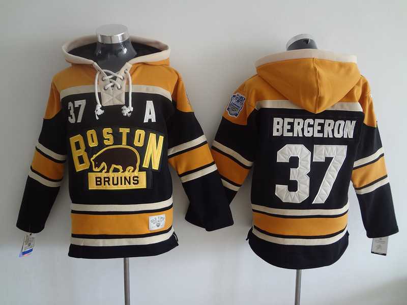 Boston Bruins #37 Patrice Bergeron Black 2016 Winter Classic Hoodie,We sell and wholesale Boston Bruins #37 Patrice Bergeron Black 2016 Winter Classic Hoodie on line form chian!