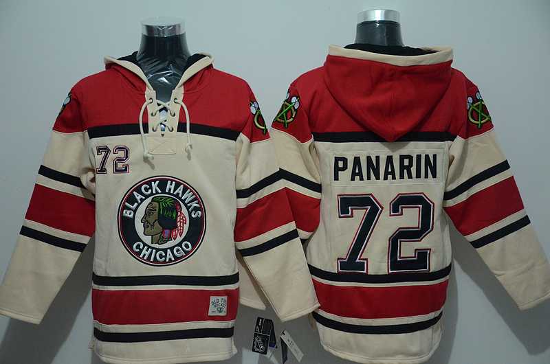 Chicago Blackhawks #72 Panarin Cream Stitched Hoodie,We sell and wholesale Chicago Blackhawks #72 Panarin Cream Stitched Hoodie on line form chian!