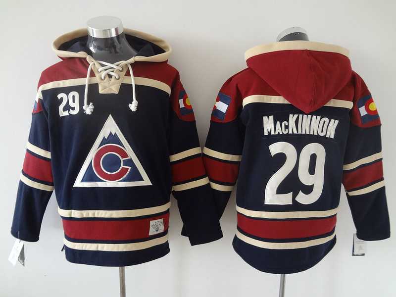 Colorado Avalanche #29 Nathan Mackinnon 2016 Dark Blue Stitched Hoodie,We sell and wholesale Colorado Avalanche #29 Nathan Mackinnon 2016 Dark Blue Stitched Hoodie on line form chian!