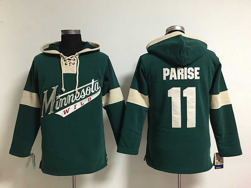 Minnesota Wilds #11 Zach Parise 2016 Green NHL Hoody,We sell and wholesale Minnesota Wilds #11 Zach Parise 2016 Green NHL Hoody on line form chian!