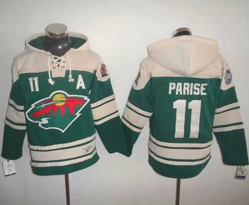Minnesota Wilds #11 Zach Parise Green 2016 Stadium Series NHL Hoodie,We sell and wholesale Minnesota Wilds #11 Zach Parise Green 2016 Stadium Series NHL Hoodie on line form chian!