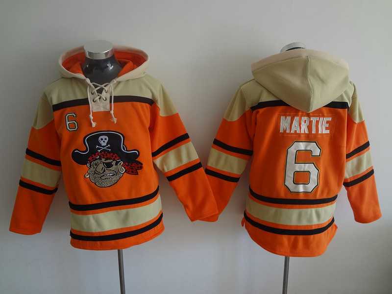 Pittsburgh Pirates #6 Starling Marte Orange Stitched Hoodie,We sell and wholesale Pittsburgh Pirates #6 Starling Marte Orange Stitched Hoodie on line form chian!