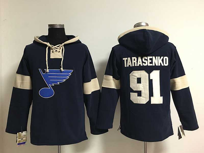 St. Louis Blues #91 Vladimir Tarasenko 2016 Dark Blue NHL Hoody,We sell and wholesale St. Louis Blues #91 Vladimir Tarasenko 2016 Dark Blue NHL Hoody on line form chian!