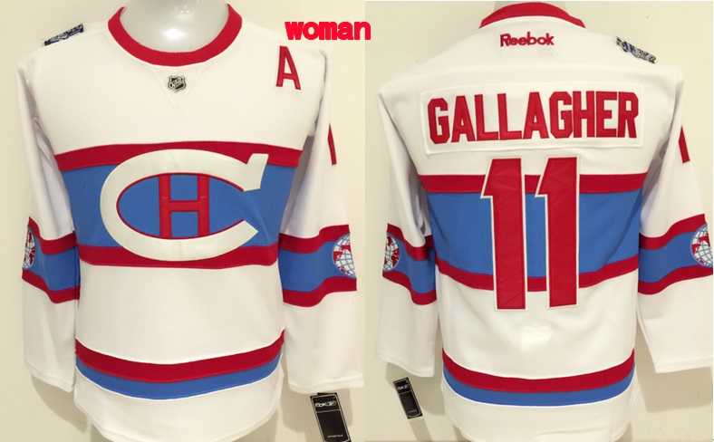 Womens Montreal Canadiens #11 Brendan Gallagher White 2016 Winter Classic Jerseys,We sell and wholesale Womens Montreal Canadiens #11 Brendan Gallagher White 2016 Winter Classic Jerseys on line form chian!