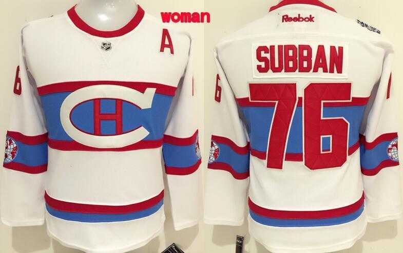 Womens Montreal Canadiens #76 P.K Subban White 2016 Winter Classic Jerseys,We sell and wholesale Womens Montreal Canadiens #76 P.K Subban White 2016 Winter Classic Jerseys on line form chian!