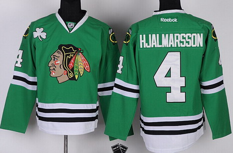 Chicago Blackhawks #4 Niklas Hjalmarsson Green Jerseys,We sell and wholesale Chicago Blackhawks #4 Niklas Hjalmarsson Green Jerseys on line form chian!
