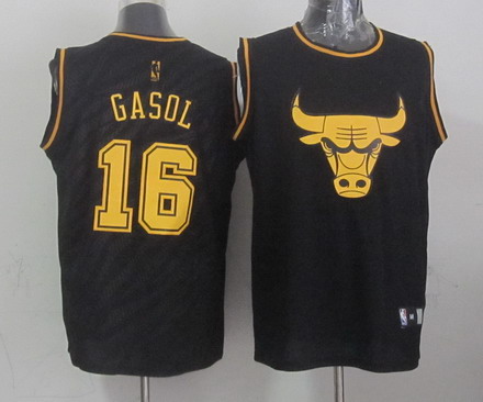 Chicago Bulls #16 Pau Gasol Revolution 30 Swingman 2014 Black With Golden Jerseys,We sell and wholesale Chicago Bulls #16 Pau Gasol Revolution 30 Swingman 2014 Black With Golden Jerseys on line form chian!