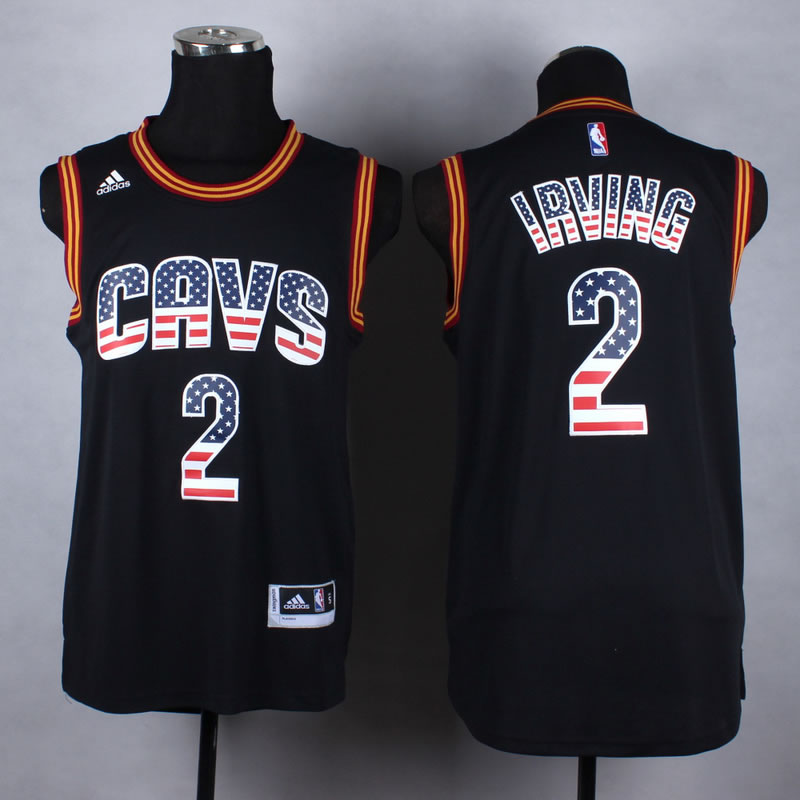 Cleveland Cavaliers #2 Kyrie Irving Revolution 30 Swingman 2014 USA Flag Fashion Black Jerseys,We sell and wholesale Cleveland Cavaliers #2 Kyrie Irving Revolution 30 Swingman 2014 USA Flag Fashion Black Jerseys on line form chian!