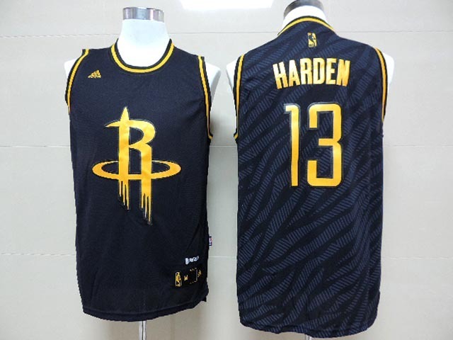 Houston Rockets #13 James Harden Black With Golden Swingman Jerseys,We sell and wholesale Houston Rockets #13 James Harden Black With Golden Swingman Jerseys on line form chian!
