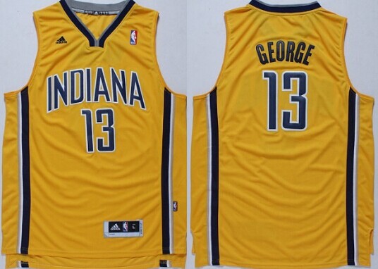 Indiana Pacers #13 Paul George Revolution 30 Swingman Yellow Jerseys,We sell and wholesale Indiana Pacers #13 Paul George Revolution 30 Swingman Yellow Jerseys on line form chian!