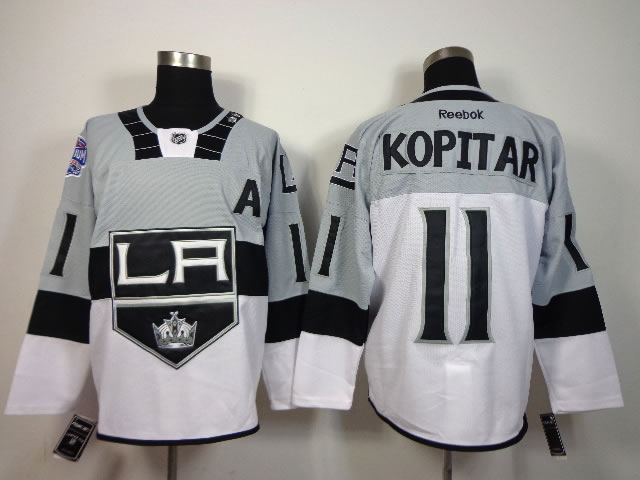 Los Angeles Kings #11 Anze Kopitar 2015 Stadium Series Gray-White Jerseys,We sell and wholesale Los Angeles Kings #11 Anze Kopitar 2015 Stadium Series Gray-White Jerseys on line form chian!