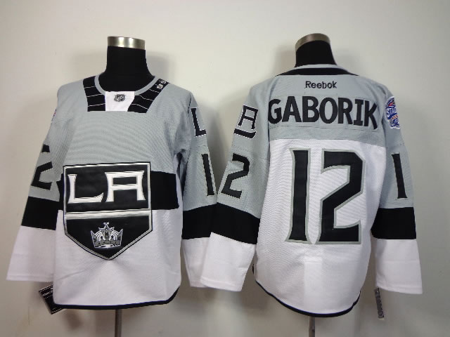 Los Angeles Kings #12 Marian Gaborik 2015 Stadium Series Gray-White Jerseys,We sell and wholesale Los Angeles Kings #12 Marian Gaborik 2015 Stadium Series Gray-White Jerseys on line form chian!