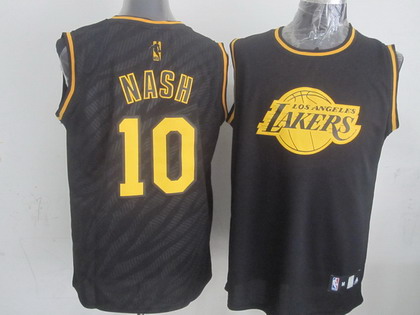 Los Angeles Lakers #10 Steve Nash Black With Golden Swingman Jerseys,We sell and wholesale Los Angeles Lakers #10 Steve Nash Black With Golden Swingman Jerseys on line form chian!