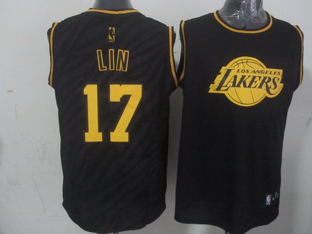 Los Angeles Lakers #17 Jeremy Lin Black With Golden Swingman Jerseys,We sell and wholesale Los Angeles Lakers #17 Jeremy Lin Black With Golden Swingman Jerseys on line form chian!