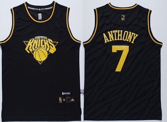 New York Knicks #7 Carmelo Anthony Black With Golden Swingman Jerseys,We sell and wholesale New York Knicks #7 Carmelo Anthony Black With Golden Swingman Jerseys on line form chian!