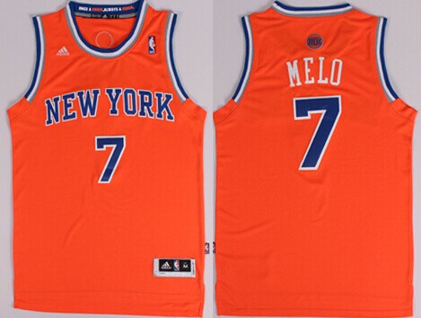 New York Knicks #7 Melo Nickname Orange Swingman Jerseys,We sell and wholesale New York Knicks #7 Melo Nickname Orange Swingman Jerseys on line form chian!