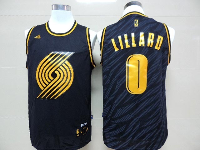 Portland Trail Blazers #0 Damian Lillard Black With Golden Swingman Jerseys,We sell and wholesale Portland Trail Blazers #0 Damian Lillard Black With Golden Swingman Jerseys on line form chian!