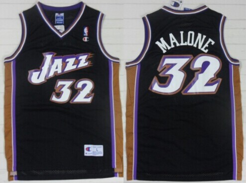 Utah Jazz #32 Karl Malone Black Swingman Throwback Jerseys,We sell and wholesale Utah Jazz #32 Karl Malone Black Swingman Throwback Jerseys on line form chian!