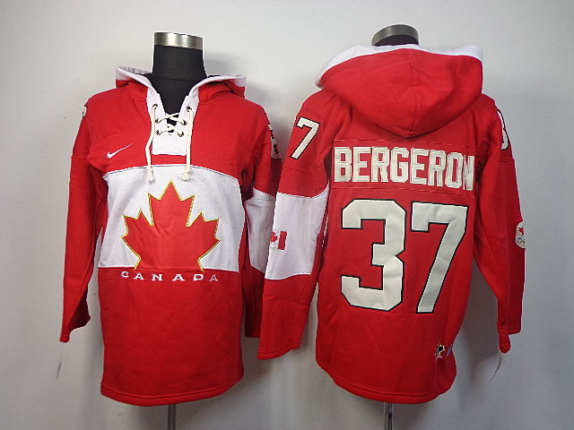 2014 Winter Olympics Canada Boston Bruins #37 Patrice Bergeron  Red Hoodie,We sell and wholesale 2014 Winter Olympics Canada Boston Bruins #37 Patrice Bergeron  Red Hoodie on line form chian!