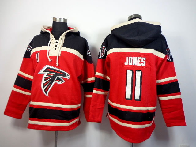 Atlanta Falcons #11 Julio Jones Red Hoodie,We sell and wholesale Atlanta Falcons #11 Julio Jones Red Hoodie on line form chian!
