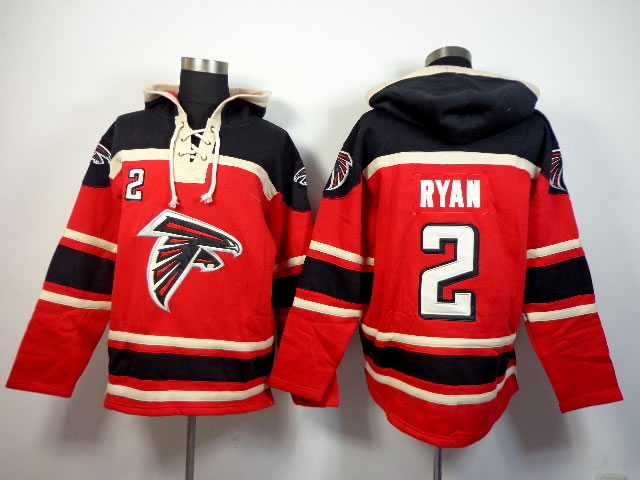 Atlanta Falcons #2 Matt Ryan Red Hoodie,We sell and wholesale Atlanta Falcons #2 Matt Ryan Red Hoodie on line form chian!