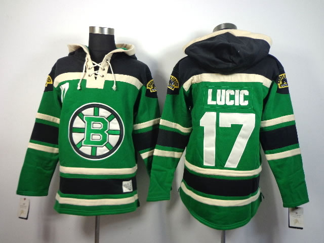 Boston Bruins #17 Milan Lucic Green Hoodie,We sell and wholesale Boston Bruins #17 Milan Lucic Green Hoodie on line form chian!